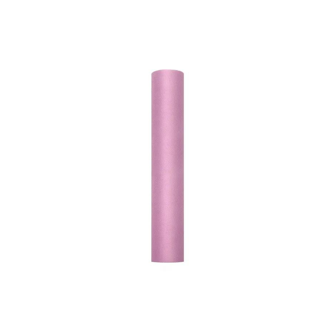 Partydeco Túll pink 0.3x9m