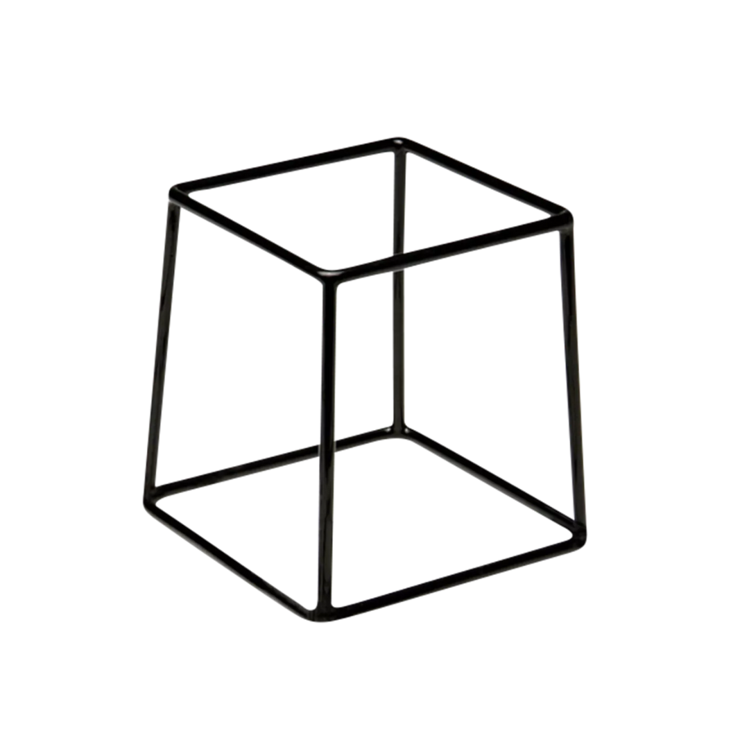 Buffetstandari Multi svartur v/gummi 18x18x18cm