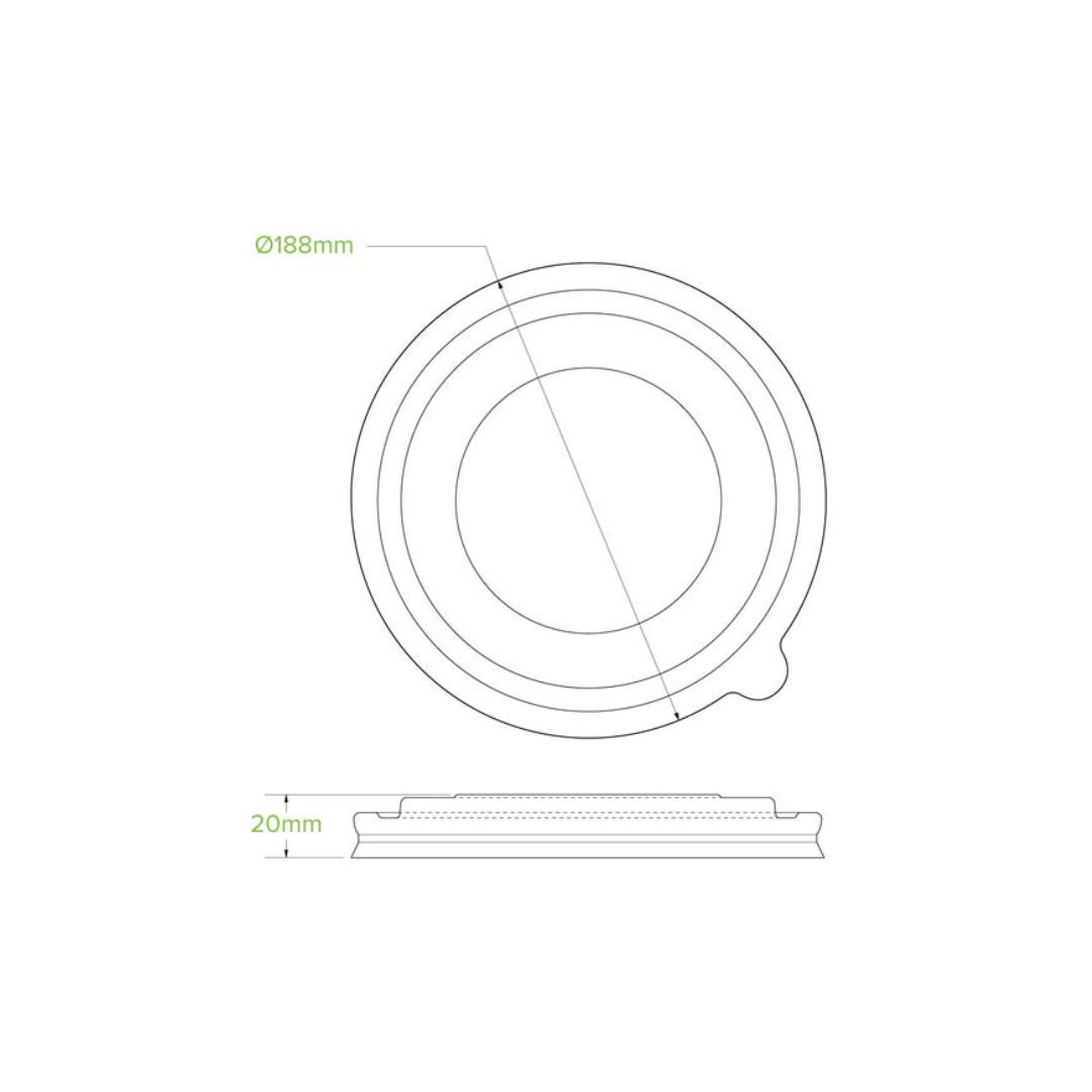 Lok plast Ø18,3 t/40210 skál 50stk|4