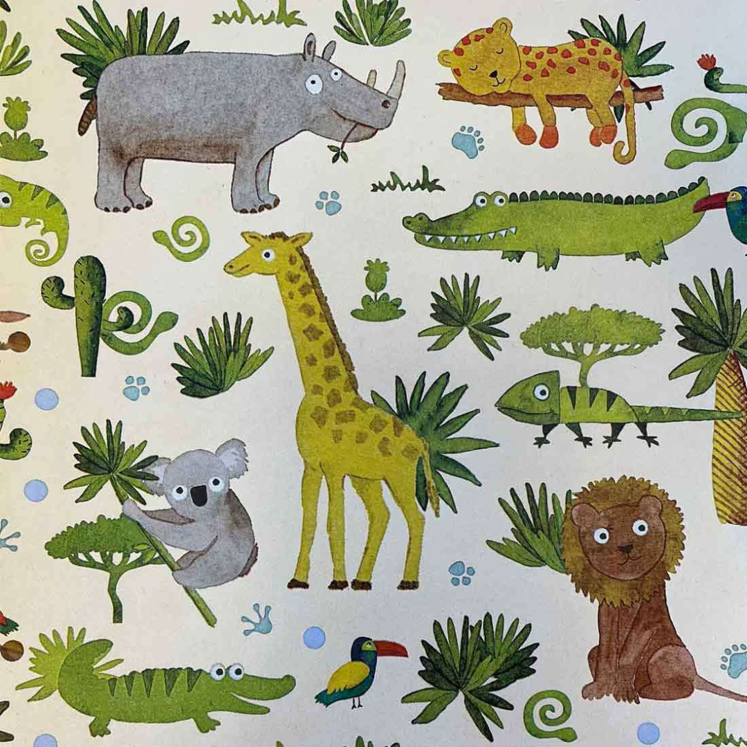 Gávupapír B50cm 120m Kids Zoo