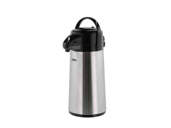 Thermos Termokanna 1,9L v/pumpu stál/svørt