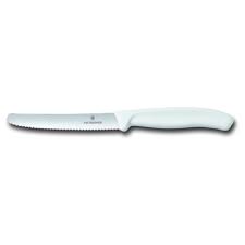 Victorinox Borðknívar 6stk hvítir v/rillum