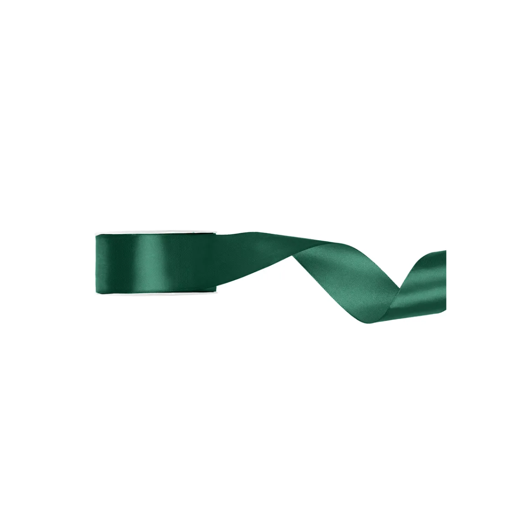 Satin band Fløsku grønt 25mm/25m