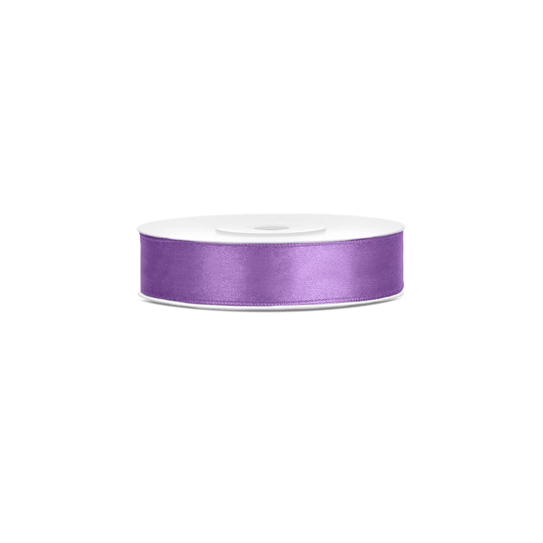 Satin band Lavendel 12mm/25m