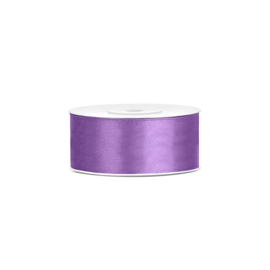 Satin band Lavendel 25mm/25m