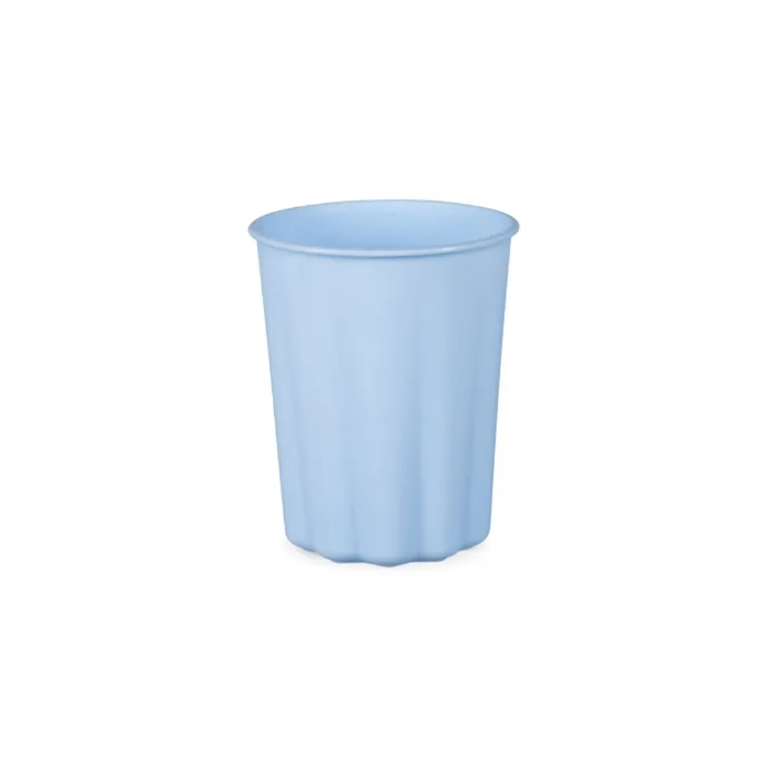 Drekkigløs plastik Lj. Blátt 22cl 4stk