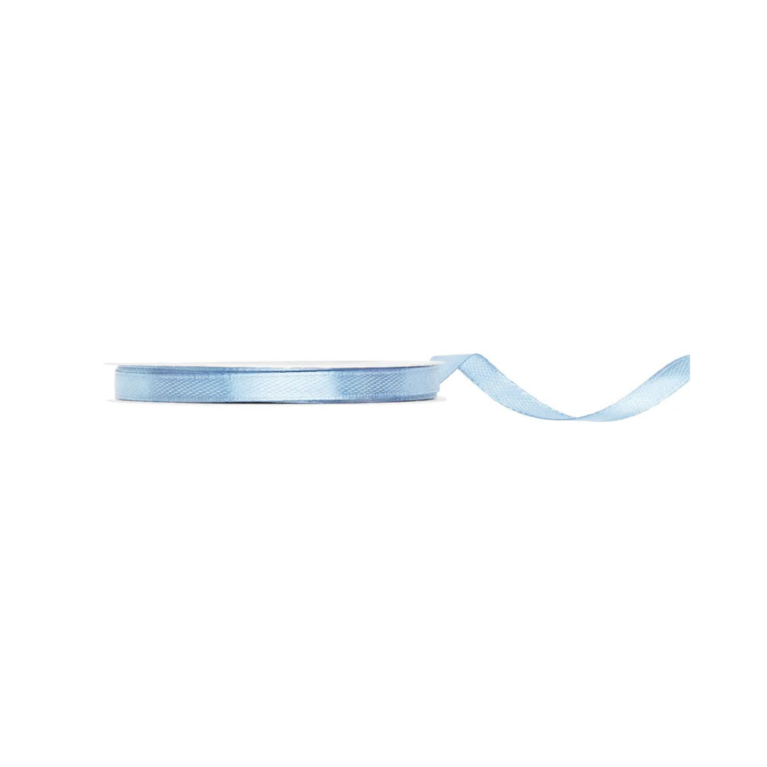 Satin band Ljóst blátt 6mm/25m