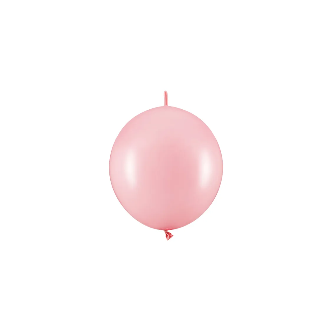 Leinkjuballón 28cm Baby pink 20stk