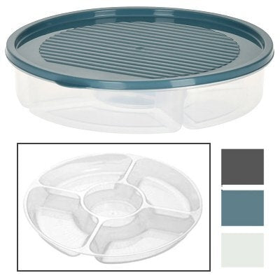 Fat v/ 5 rúmum og loki 2L Matvørugóðkend