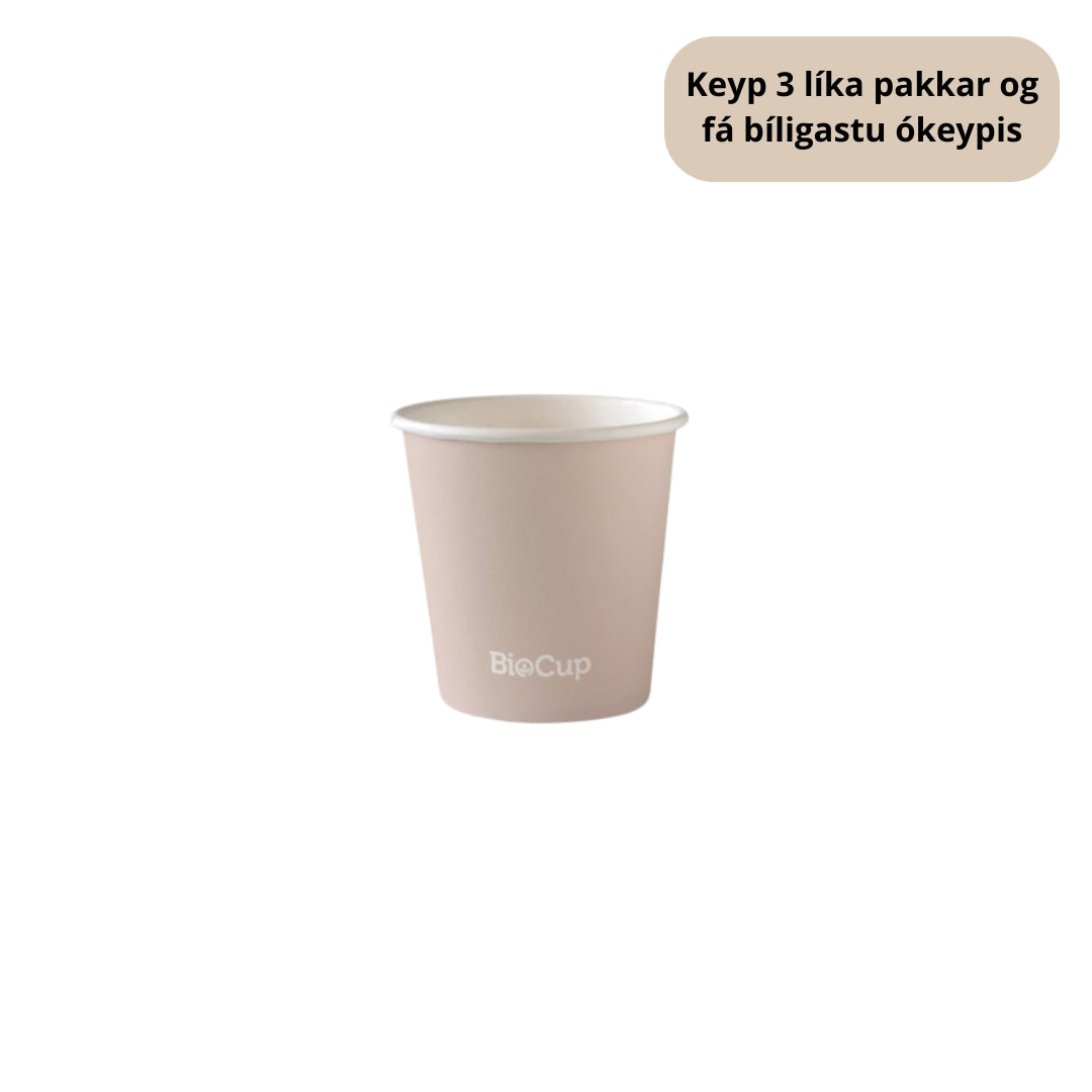 Biopak pappbikar 12cl 1lag komp. &quot;Green cup&quot; 50stk|40
